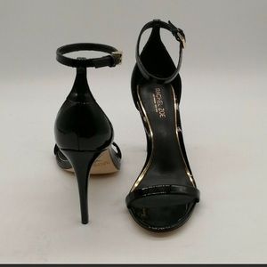 Rachel Zoe Womens Ankle Strap Sandal Black 6 NEW
